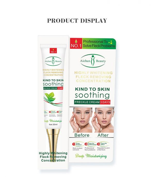 Aichun Beauty King To Skin Soothing Freckle Cream 3 Days 30 ml Aichun Beauty King To Skin Soothing Freckle Cream 3 Days 30 ml